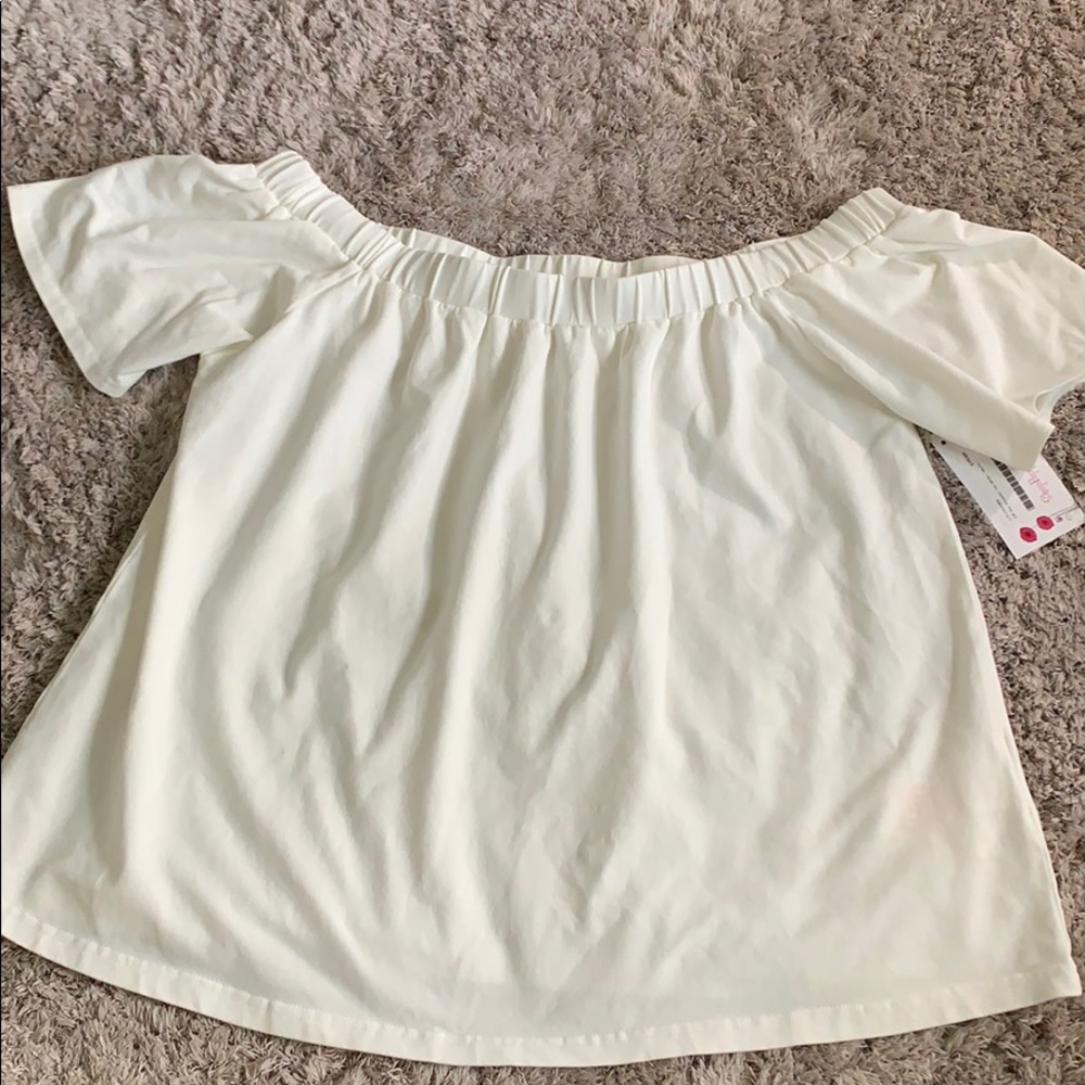 NWT MinkPink white top